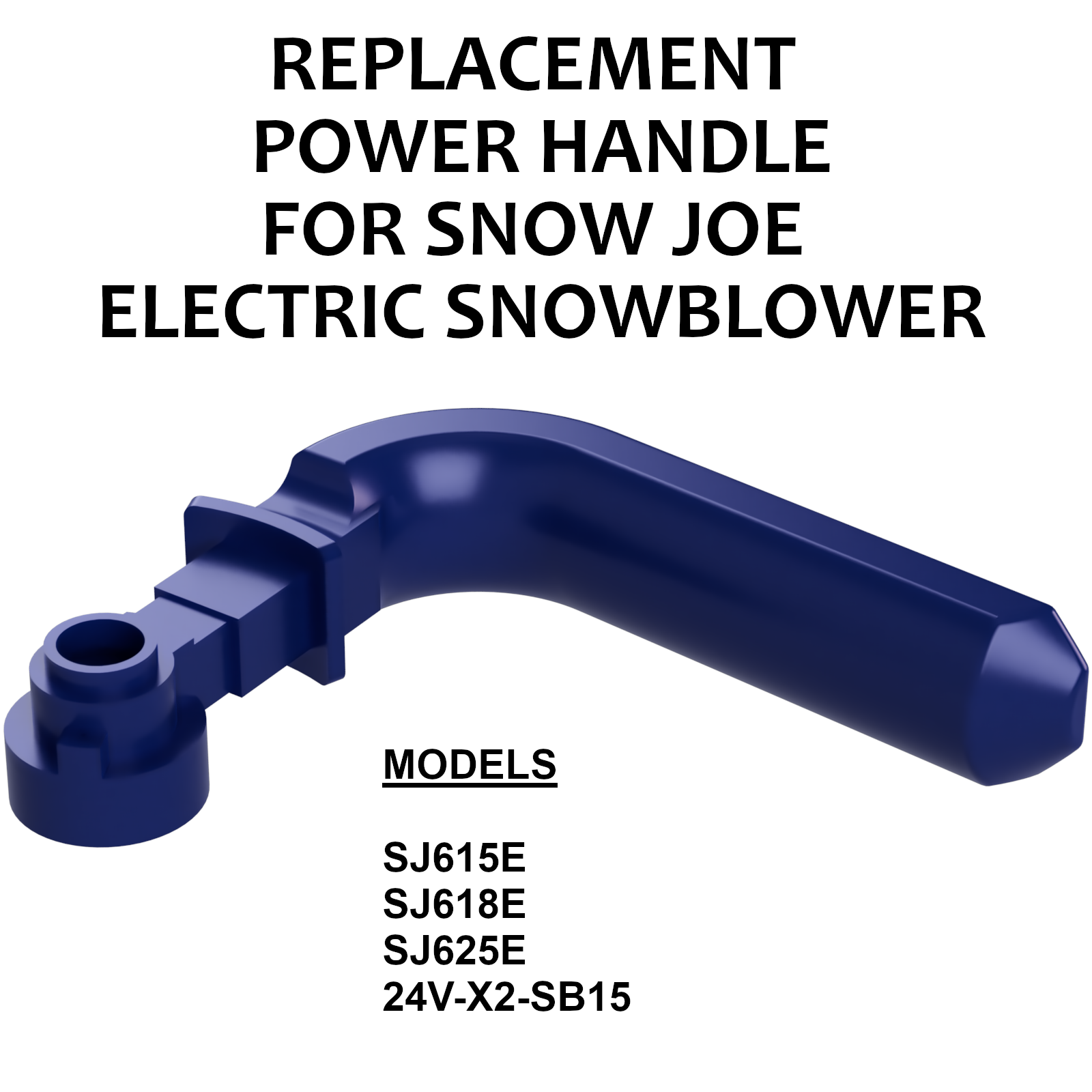 Snow Joe Snowblower - ON/OFF Lever Switch Handle for SJ618E SJ625E 24V-X2-SB15